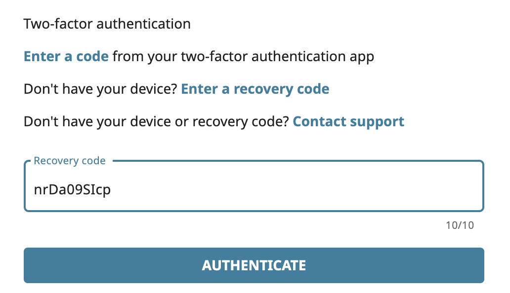 Secure your account with two-factor authentication – ORCID